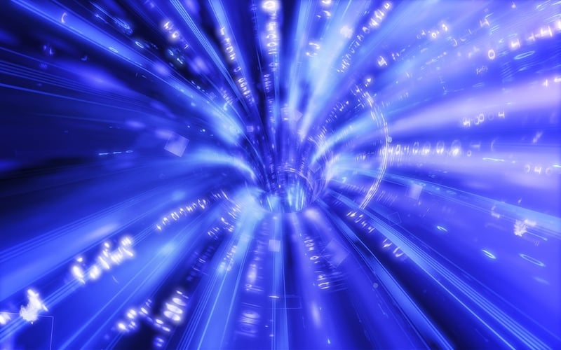Artistic Wormhole Concept